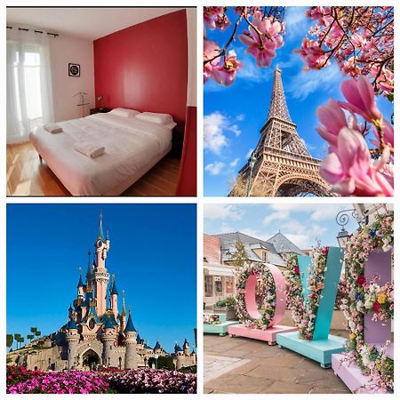 Disney, Very Nice 2 Bedrooms Family Apartment, Wifi, Netflix 8 Pers Chessy  Eksteriør billede