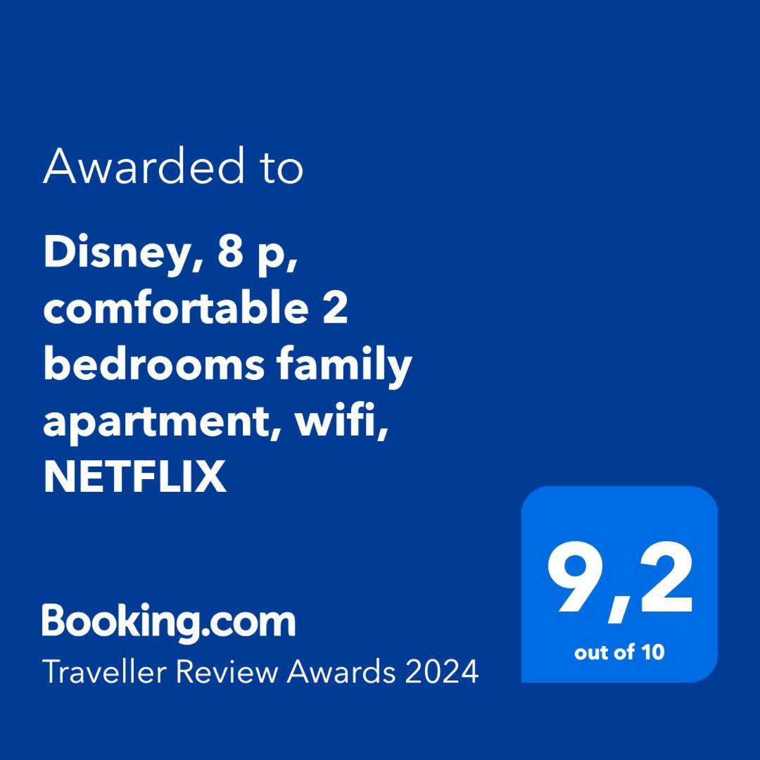 Disney, Very Nice 2 Bedrooms Family Apartment, Wifi, Netflix 8 Pers Chessy  Eksteriør billede